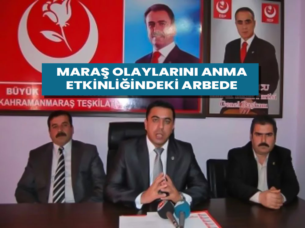 Maraş Olaylarını Anma Etkinliğinde Arbede