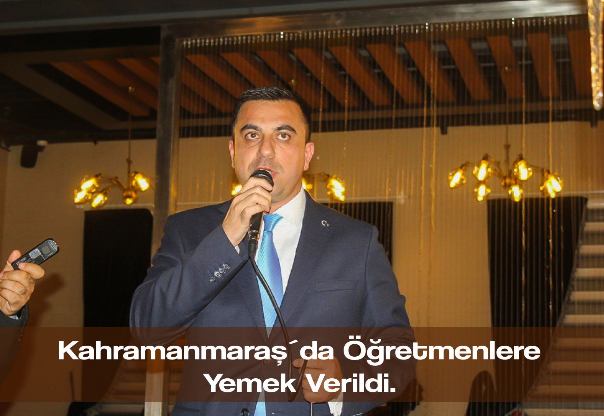Kahramanmaraş´ta Öğretmenlere Yemek Verildi.